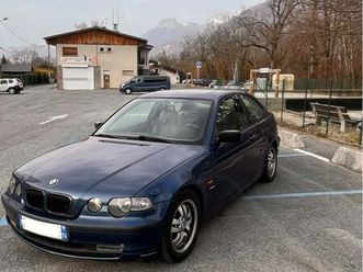 bmw 325ti compact – 2002 – 273 800 km – bleue
