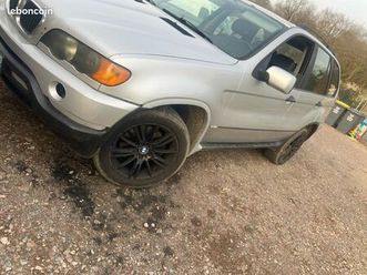 bonjour, vends mon véhicule bmw, x5 roule tous les jours, contrôle moins de six mois