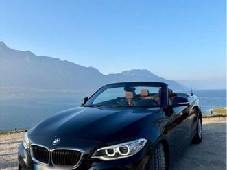 bmw série 2 cabriolet 218i bva