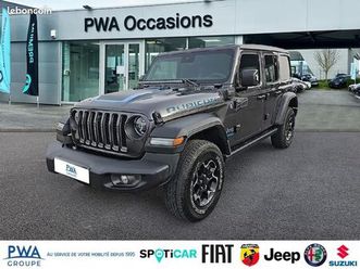 jeep wrangler unlimited 2.0 t 380ch 4xe rubicon rock-trac