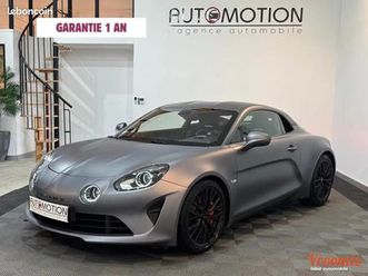 alpine a110 s 1.8t bva 292cv suivi alpine son focal