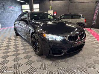 bmw m4 coupe f82 431 ch m dkg7 / toit carbone / entretien bmw / cuir étendu /