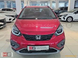 galeriden honda jazz 1.5 hybrid crosstar executive 2024 model i̇zmir 6.050 km kirmizi - 38498152 | arabam.com