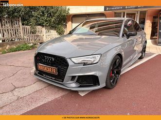audi rs3 sportback phase 2 limousine - berline 2.5 tfsi 20v gpf quattro s-tronic 400 cv boîte auto - malus payé