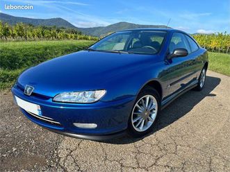 peugeot 406 coupé 2l 137cv 2000 bleu byzance