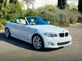 bmw série 1 cabriolet