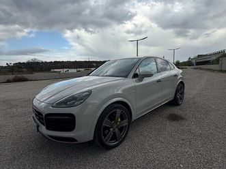 porsche cayenne coupe 2021 gris craie ?? e-hybride 462cv 3.0 v6 full option garantie mars 2027