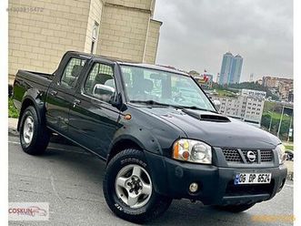 galeriden nissan skystar 4x4 2012 model i̇stanbul 330.000 km siyah - 38507326 | arabam.com