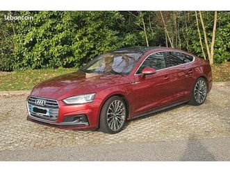 audi a5 sportback s-line 2.0 tfsi 190 s-tronic b&o / hud / toit ouvrant