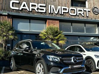 mercedes glc 250d 204ch 4matic 9g-tronic/ caméra/ toit ouvrant/ sièges électriques chauffants
