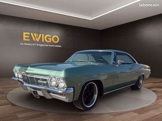 chevrolet impala 1965 v8 250cv bva 4 vitesses th 350 / peinture origine / systeme frein neuf / disques avant /