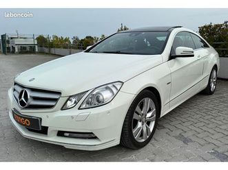 mercedes-benz classe e coupe 3.0 350 cdi 265ch - executive - bva