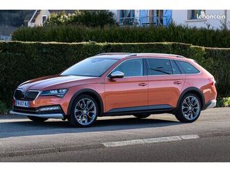 skoda superb combi iii 2.0 tdi 190ch scout 4x4 bva