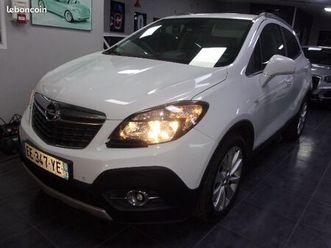 opel mokka 1.4 turbo 140 cosmo pack 5/16 131mkm 2°main/ france gps/tel/ja18/cuir/regul/siees chauff+semi-electr/roue secour /fact entretien a l appui