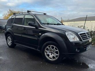 ssangyong rexton 2.7 xdi (mercedes) - grand luxe - 4x4