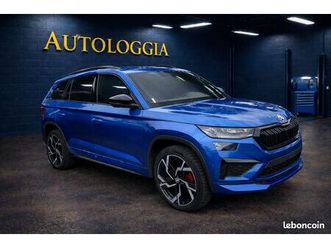 skoda kodiaq rs francais pas de malus