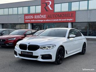 bmw serie 5 540ia 340ch m sport 1ermain hud harman kardon navi cam carplay g30 siege elec chauffant