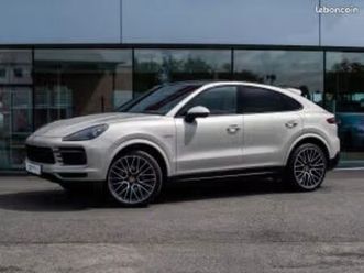 porsche cayenne coupé hybride r22 cuir biege