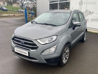 ford ecosport 1.0 ecoboost 125ch titanium
