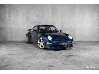 porsche 911 (993) turbo 408 ch - kit carrosserie ruf - toit ouvrant - sièges baquets carbone - echappement scart - backdate - carnet & suivi complet