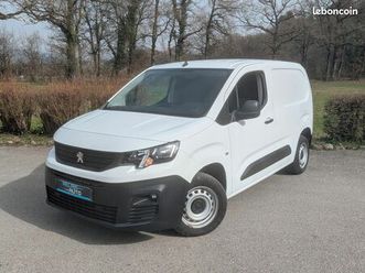 peugeot partner vu 1.5 bluehdi 100 ch premium 650kg 1ere main / tva recuperable