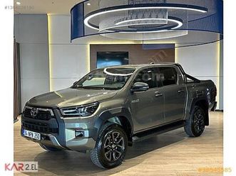 galeriden toyota hilux 2.4 d-4d 4x4 invincible 2025 model i̇stanbul 6.001 km yeşil - 38545585 | arabam.com