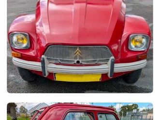 dyane 1967 rouge corsaire