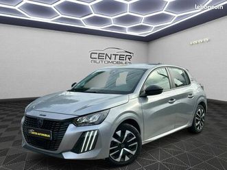 peugeot 208 style phase 2 100cv 1er main 2025 {6.000 km- garantie 02/2027 - carplay }