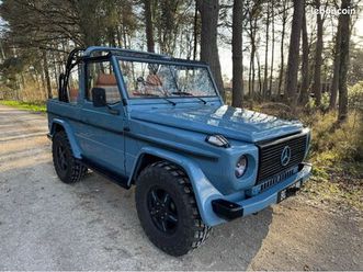 mercedes g cabriolet 240gd 1983 collection ctte