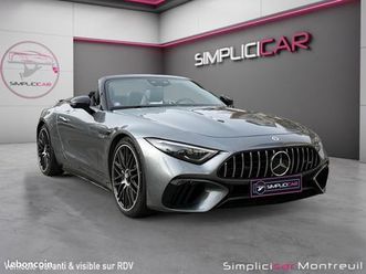 mercedes classe sl amg 63 4matic+ full options garantie 12 mois malus payé