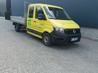 volkswagen crafter benne basculante 4motion 180ch l4 double cabine 7 places – 12/2019 – 145 000 km