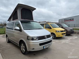 vw t5 comfortline 2.0 l - 140 ch - grand chauffage - toit relevable - opensky