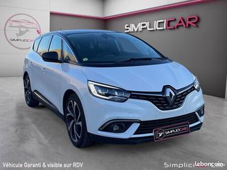 renault grand scenic iv blue dci 120 edc intens 7 places suivi constructeur aucun frais a prevoir