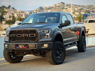 ford f150 xlt 5.0 v8 385ch 4x4 crew cab*ligne inox*kit rehaussé*magnifique