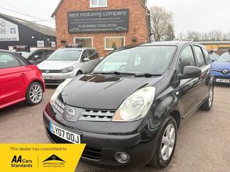 2007 nissan note 1.6 se
