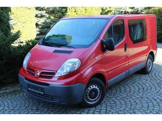 nissan primastar 2.0 dci 115 km dubel kabina 6 osobowy lubań