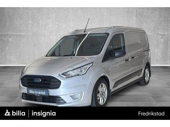 ford transit connect 210 lwb 1.5 bluehdi 102 hk, hengerfeste, 2x skyvedører, l2 2019 grå