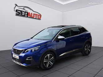 peugeot 3008 ii 2.0 bluehdi 180 s&s gt eat8 - toit ouvrant
