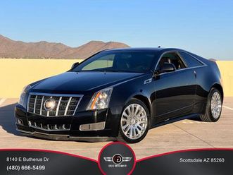 2012 cadillac cts coupe 3.6l rwd