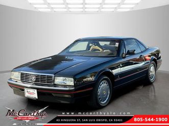 1991 cadillac allante fwd