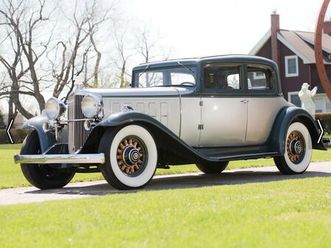 nash ambassador (1932) eight victoria coupé von seaman