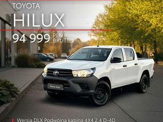 toyota hilux 2.4 d-4d double cab dlx 4x4