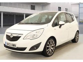 2012 vauxhall meriva 1.4 exclusiv limited edition (100ps) 1398cc
