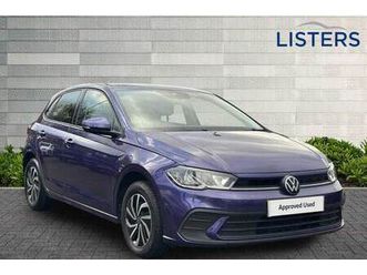2023 volkswagen polo 1.0 tsi life 5dr hatchback petrol manual