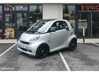 smart fortwo brabus xclusive - 1.0l t 102cv - interieur cuir - sièges chauffants - toit panoramique - bva