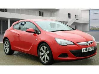 2013 vauxhall astra gtc 1.4 sport (120ps) (start/stop)