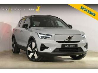 volvo ex40 - single motor extended range ultra 82 kwh extra getint glas / 360 camera / 20'' velgen / pa