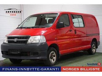 4wd|lav km|meget godt holdt|ny regreim|understelsbehand