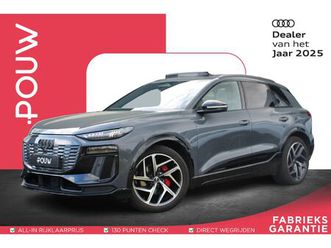 audi q6 e-tron 388pk s edition 100 kwh | panoramadak | luchtvering | head-up display | bang & olufsen 3d