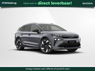 skoda enyaq 85x rs / business upgrade pakket - advanced / panoramadak / 21